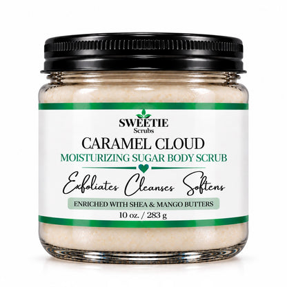 Caramel Cloud Moisturizing Sugar Body Scrub