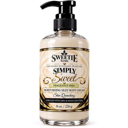 Simply Sweet Silky Body Cream (Fragrance-Free)