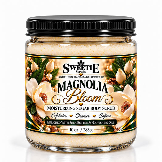Magnolia Bloom Moisturizing Sugar Body Scrub