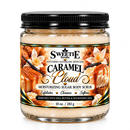 Caramel Cloud Moisturizing Sugar Body Scrub