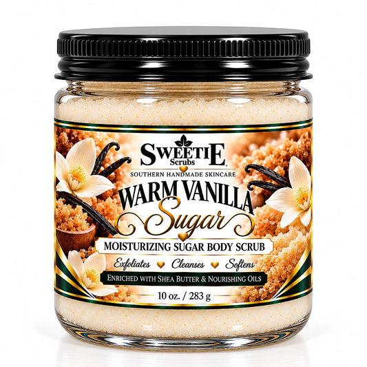 Warm Vanilla & Sugar Moisturizing Sugar Body Scrub