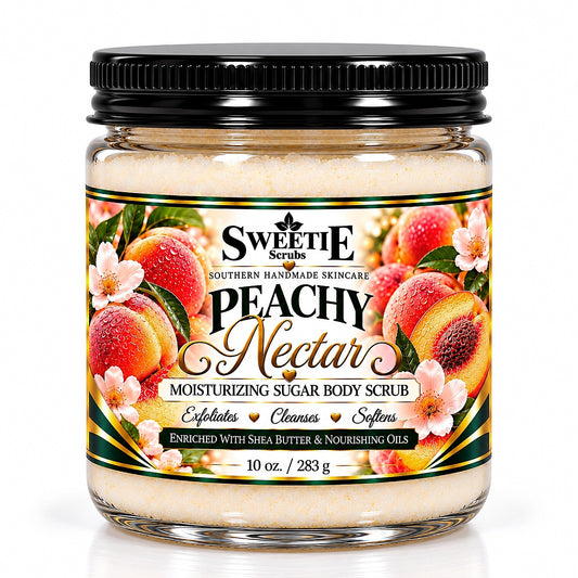 Peachy Nectar Moisturizing Sugar Body Scrub