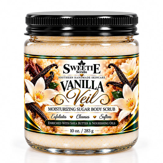 Vanilla Veil Moisturizing Sugar Body Scrub