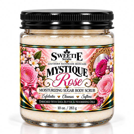 Mystique Rose Moisturizing Sugar Body Scrub