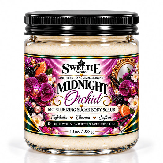 Midnight Orchid Moisturizing Sugar Body Scrub