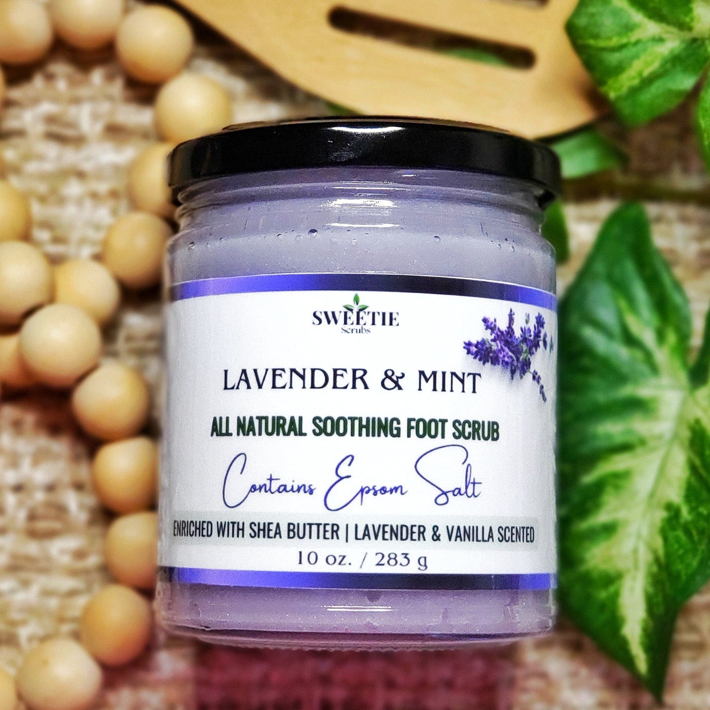 Lavender & Mint Soothing Foot Scrub