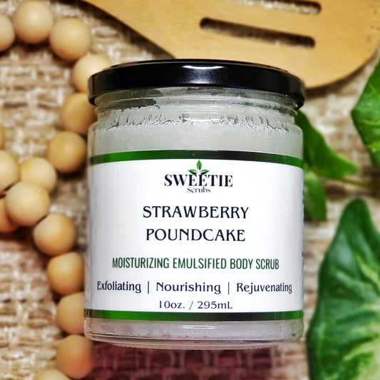 Strawberry Pound Cake Body Scrub