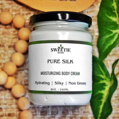 Pure Silk Body Cream (Fragrance Free)