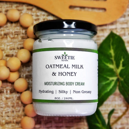 Oatmeal Milk & Honey Silk Body Cream