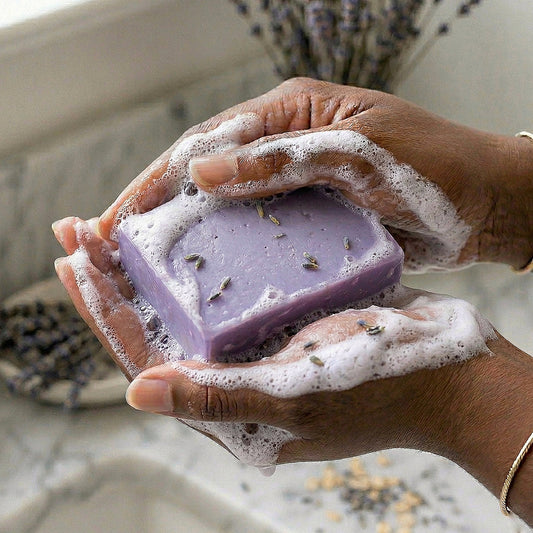 Lavender and Apricot Cleansing Bar