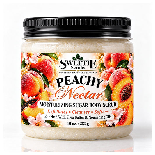 Peachy Nectar Moisturizing Sugar Body Scrub