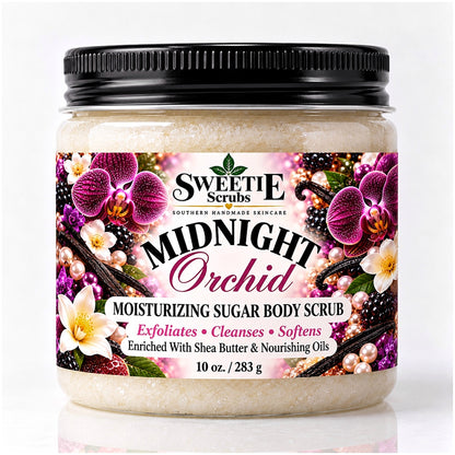 Midnight Orchid Moisturizing Sugar Body Scrub