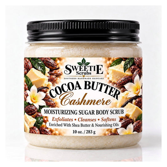 Cocoa Butter Cashmere Moisturizing Sugar Body Scrub