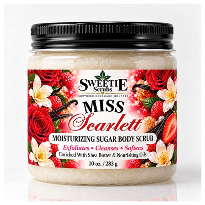 Miss Scarlett Moisturizing Sugar Body Scrub