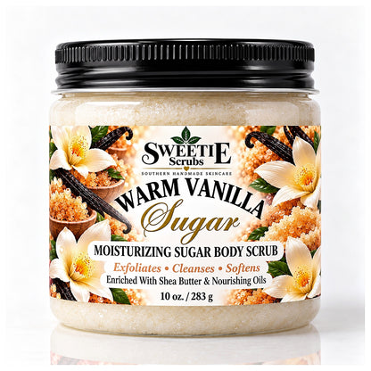 Warm Vanilla & Sugar Moisturizing Sugar Body Scrub