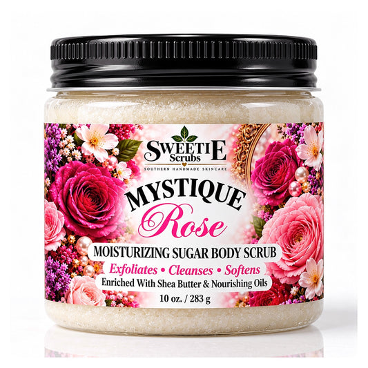 Mystique Rose Moisturizing Sugar Body Scrub