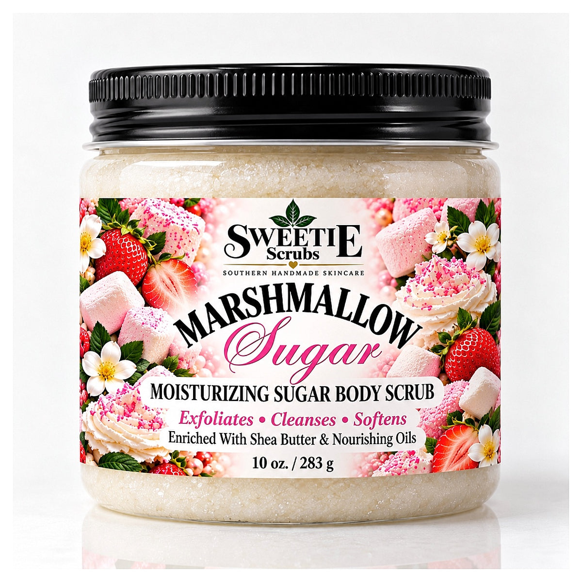 Marshmallow Sugar Moisturizing Sugar Body Scrub