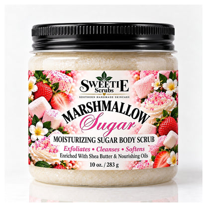 Marshmallow Sugar Moisturizing Sugar Body Scrub