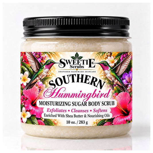 Southern Hummingbird Moisturizing Sugar Body Scrub
