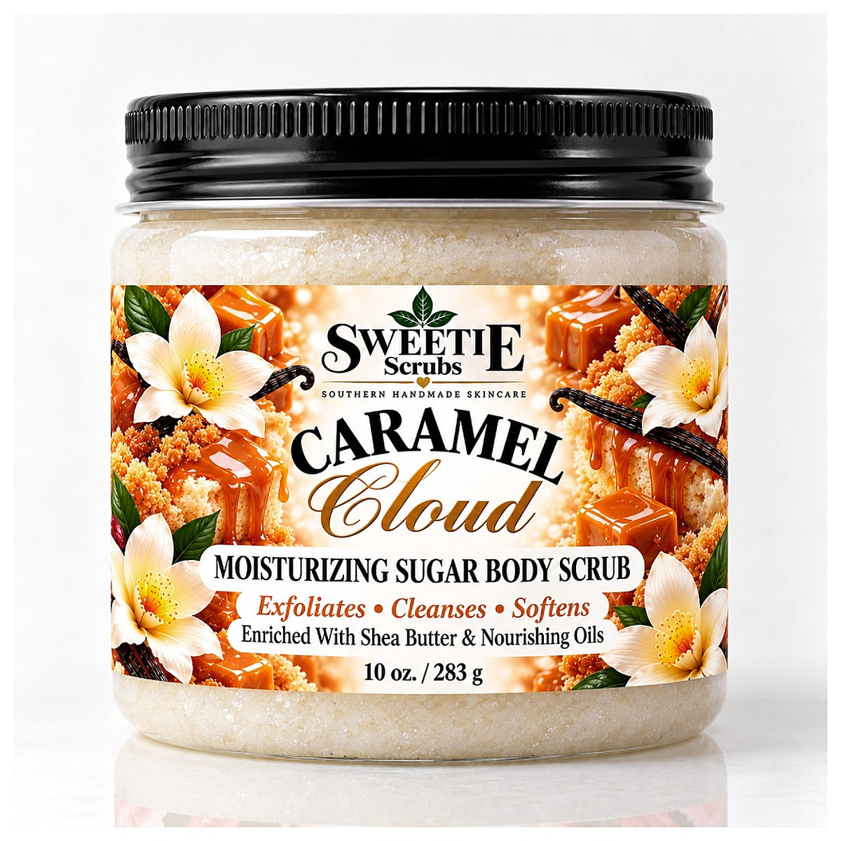 Caramel Cloud Moisturizing Sugar Body Scrub